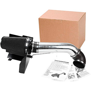 Superfastracing 4 inch Cold Air Intake System + Heat Shield Replacement for 1999-2006 GMC/Chevy V8 4.8L/5.3L/6.0L