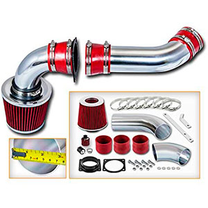 Rtunes Racing Cold Air Intake Kit + Filter Combo RED Compatible For 01-04 Ford Explorer/Ranger